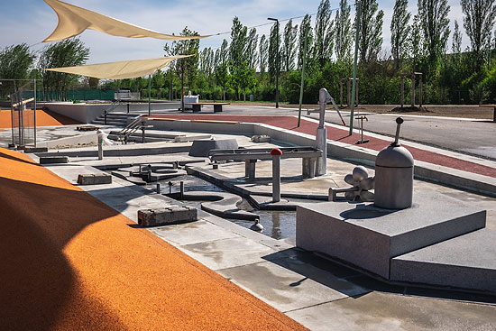 Kleinkindbereich und sserpielplatz auf der Landesgartenschau Ingolstadt 2020 (&copy;Foto: HD-Photogrqphy)